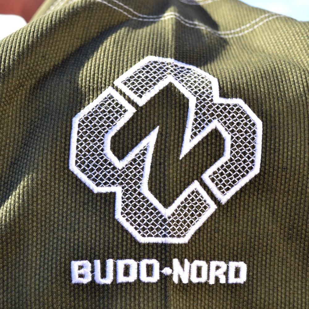 grön bjj dräkt budo nord
